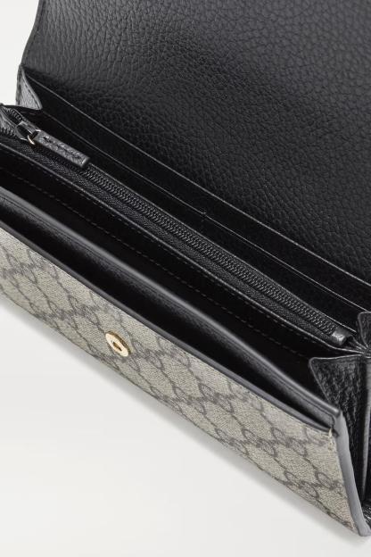 人気商品★GGマーモント・レザー コンチネンタルウォレット